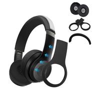 3 en 1: juego de fundas de silicona Solo 4, funda antiarañazos, cubierta para auriculares Beats Solo 4, accesorios protectores de silicona suave Solo4 (negro)