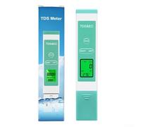 3 en 1 metro, probador digital de calidad del agua, pluma LCD con rango de medición de 0-9990 PPM, para agua potable, hidroponía, piscina, diversas aplicaciones de agua