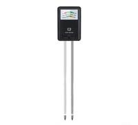 3 en 1 para medidor de suelo Lectura digital para medición de humedad pH y luz utilizada en agricultura de jardinería (negro)