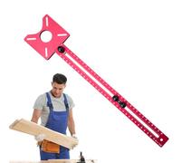 3 en 1 Router-Molienda-Groove Soporte Universal Aluminio Milling Tablero | Tabla de carpintería ajustable con extensión para tablero de fibra de densidad media, etiqueta de parque y proyecto de