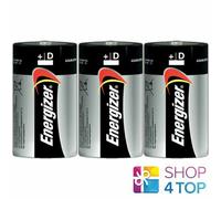 3 ENERGIZER D ALKALINE POWER LR20 BATTERIES 1.5V MONO R20 MN1300 AM1 E95 NUEVO