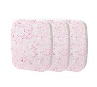 3 esponjas faciales, esponjas naturales para limpieza facial, esponja de limpieza facial para el cuidado de la piel