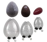 3 Estilo Huevos de Pascua de dinosaurio Huevo de Chocolate Molde de Confitería Herramientas de Decoración de Pastel de Molde de Caramelo de policarbonato Molde