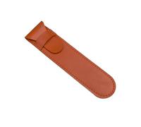 3 estuches de piel sintética para guardar lápices, estuche portátil pequeño, funda protectora, organizador de escritorio (10)