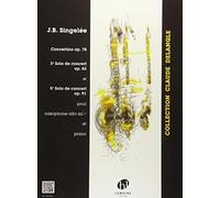 3 et 5eme solos de concert / concertino op.78 --- saxophone mib et piano