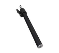 3. Extensión de cámara portátil de aleación de aluminio de rosca de 1/4 pulgadas, longitud ajustable de 30/40/60 cm para soportes de trípode y soporte telescópico de luz de fotografía