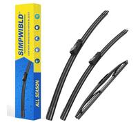 3 Factory Wiper blades Replacement For 2020-2023 Subaru Outback Original Equipment Replacement Windshield Wiper Blades Set 26"+18"+16" (Set of 3) Top Lock