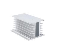 3 fases DC-AC 10A 25A 40A DA 60A 80A 100A 200A trifásico SSR 3-32V Control 24-480V AC relé de estado sólido SSR JGX-3 D4840(Heat Sink 3-L)