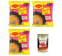 3 fideos Maggi con sabor a pollo, 71 g + Polpa Italitan Gourmet 400 g
