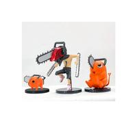 (3 figuras) Figura de Pochita de Chainsaw Man de 12 cm Figura de Pochita Kawaii Figuras de Anime Chainsawman