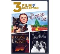3 Film Collection: The Wizard of Oz / Gone With the Wind (DVD) (Importación USA)