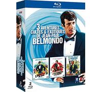 3 films cultes de Belmondo - Les tribulations d'un chinois en Chine + L'homme de Rio + Le magnifique [Francia] [Blu-ray]