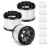 3 Filtro HEPA de repuesto para aspiradora Levoit LVAC-200, con 6 espumas y 6 filtros de repuesto de fieltro, filtración fina, apto para alérgicos y propietarios de mascotas