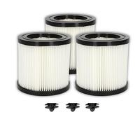 3 filtros compatibles con aspiradoras Kärcher WD3 Premium, WD2, WD 3 P, MV2, MV 3, A2054, …, alternativo al original 6.414-552.0, 6.414-772.0, 6.414-547.0