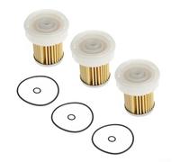 3 filtros de combustible para Kubota L3200 L3400 L2501-5 capas separador de agua Diesel Element