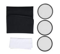 3 Filtros de Estrella, 4 Puntos, 6 Puntos, 8 Puntos, Filtro Delgado con Efecto Filtro de Lente de Cámara con Revestimiento Antideslumbrante para Accesorio de Cámara