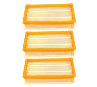 3 filtros de pliegue plano para Kärcher NT 25/1 Ap, NT 35/1 Ap, NT 35/1, NT 45/1, NT 55/1, NT 361, NT 561, NT 611 Tact, Te, M, Eco Partes de repuesto (sustituye a 6.904-367.0)