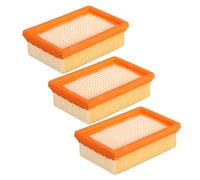3 filtros de repuesto para aspiradora Kärcher WD4 WD5 WD6 MV4 MV5 MV6 Wet Dry Vacuum Cleaner 2.863-005.0 Filtro plisado plano