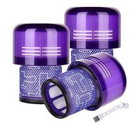 3 Filtros de Repuesto para Dyson V11 Torque Drive Animal V15 Detect Aspiradora inalámbrica SV14 SV17 SV22 Filtro para Dyson V11 Absolute Extra Pro lavable Filter Reemplazo # DY-970013-02