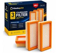 3 filtros de repuesto para Kärcher WD5 Filtros compatibles con WD5 WD4 WD6 MV4 MV5 MV6 Kärcher WD 6 P Premium Reemplazo para 2.863-005.0 y KFI 4410 contra polvo fino y olores