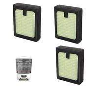 3 filtros HEPA de repuesto compatibles con el secador de biberones Baby Brezza Advanced y Baby Brezza Bottle Washer Pro