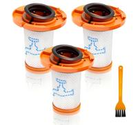 3 filtros HEPA ZR009014 para Rowenta X-Force Flex 13.60 12.60 14.80 16.60 | Para RH9A36WV/RH98A8WO/RH9B74WO/RH9CD9E0, Filtros HEPA Lavables y Reutilizables, Fácil Instalación