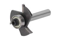 3 Flute 1/4in T Shape CNC Spoilboard Surfacing Router Bits, Bottom Cleaning Router Bit Wood Milling Cutter Planing Tool for Woodworking Tool