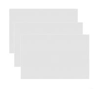 3 forros para estantes, 45 x 130 cm, tapetes para gabinetes de refrigerador, PEVA antideslizante, impermeable, amortiguación de ruido grueso, para cajón de cocina (transparente)