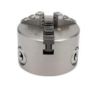 3 Forros traseros Portabrocas para beber portabrocas portabrocas de precisión mini forro manual de carpintería para torno autocentrante giratorio (80 mm)