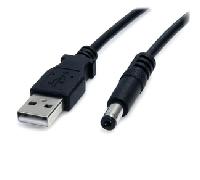 3 FT USB TO TYPE M BARREL 5V DC USB2TYPEM