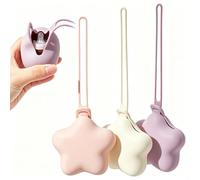 3 fundas de silicona para chupete, material seguro y suave, portátil, funda protectora para chupete, fácil de limpiar, para bolsa de pañales, cochecito