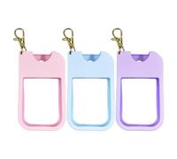 3 Fundas De Silicona Para Desinfectante De Manos, Fundas Protectoras Antideslizantes Para Perfumes, Fundas Protectoras Para Aerosol Desinfectante De Manos, Adecuadas Para La Protección De Botellas.