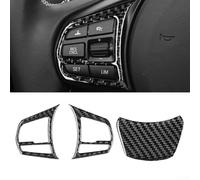 3 fundas de volante de fibra de carbono para Supra A90 2022, mejora el interior de tu coche