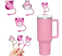 3 Fundas para Pajitas Stanley Cup, Silicona a Prueba de Polvo, Reutilizables para Vasos de 40oz / 1200 ml (Cartoon2)