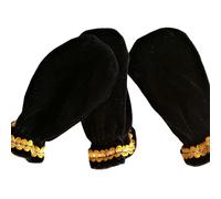 3 fundas protectoras para pedal de piano clásico, fundas protectoras universales de terciopelo antideslizante