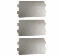 3 fundas universales de mica para microondas, placa de mica para horno microondas, hojas de aislamiento resistentes al calor, compatibles con microondas de cocina Midea (116 mm x 65 mm x 0,40 mm)