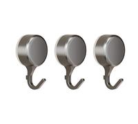 3 ganchos de ventosa fuertes con fuerte succión, no requiere perforación, gancho de pared para baño, cocina, ganchos de pared impermeables