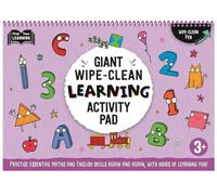 3+ Giant Wipe-Clean Learning Activity Pad