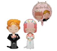 3 globos de boda, románticos y prácticos, para decoración y fotos, decoracion boda, cartel bienvenida boda