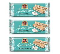 3 gofres Tre Marie Ancora Uno Wafer Stracciatella rellenos con crema de chocolate con leche y trozos de chocolate, 140 g