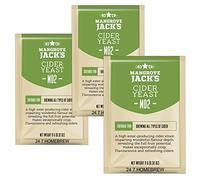 3 golosinas de Sidra de levadura Mangrove Jack's M02 Craft Series de 9 g, 23 L