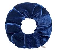 3 gomas de pelo de terciopelo para niñas y mujeres - Goma de pelo original con bolsillo oculto y cremallera para guardar accesorios y objetos pequeños (colour 5,3)