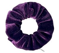 3 gomas de pelo de terciopelo para niñas y mujeres - Goma de pelo original con bolsillo oculto y cremallera para guardar accesorios y objetos pequeños (colour 31,3)