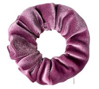 3 gomas de pelo de terciopelo para niñas y mujeres - Goma de pelo original con bolsillo oculto y cremallera para guardar accesorios y objetos pequeños (colour 29,3)
