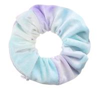 3 gomas de pelo de terciopelo para niñas y mujeres - Goma de pelo original con bolsillo oculto y cremallera para guardar accesorios y objetos pequeños (colour 40,3)