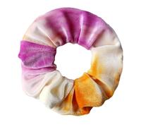 3 gomas de pelo de terciopelo para niñas y mujeres - Goma de pelo original con bolsillo oculto y cremallera para guardar accesorios y objetos pequeños (colour 17,3)