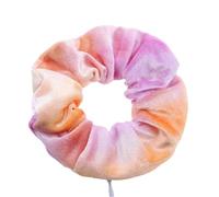 3 gomas de pelo de terciopelo para niñas y mujeres - Goma de pelo original con bolsillo oculto y cremallera para guardar accesorios y objetos pequeños (colour 35,3)