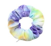 3 gomas de pelo de terciopelo para niñas y mujeres - Goma de pelo original con bolsillo oculto y cremallera para guardar accesorios y objetos pequeños (colour 39,3)