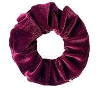 3 gomas de pelo de terciopelo para niñas y mujeres - Goma de pelo original con bolsillo oculto y cremallera para guardar accesorios y objetos pequeños (colour 16,3)