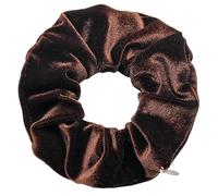 3 gomas de pelo de terciopelo para niñas y mujeres - Goma de pelo original con bolsillo oculto y cremallera para guardar accesorios y objetos pequeños (colour 30,3)